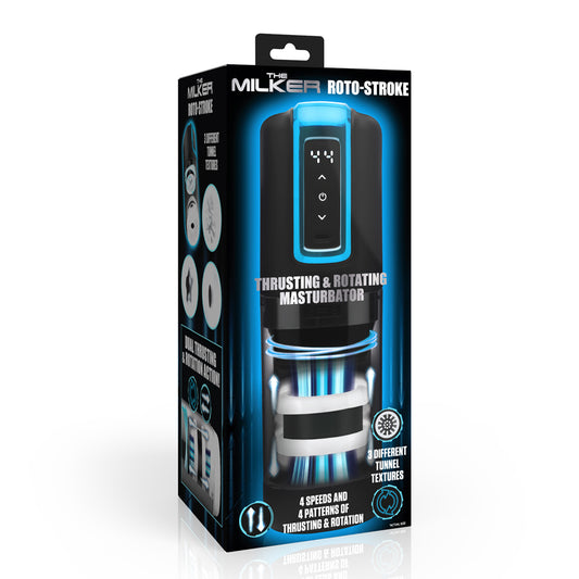 The Milker Thrusting & Rotating Masturbator | 848518056467 | Available at EroticWarehouse.com