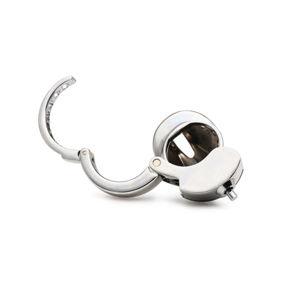 Master Series Cock Cuff Snap-On Chastity Cage | 848518056726 | Available at EroticWarehouse.com