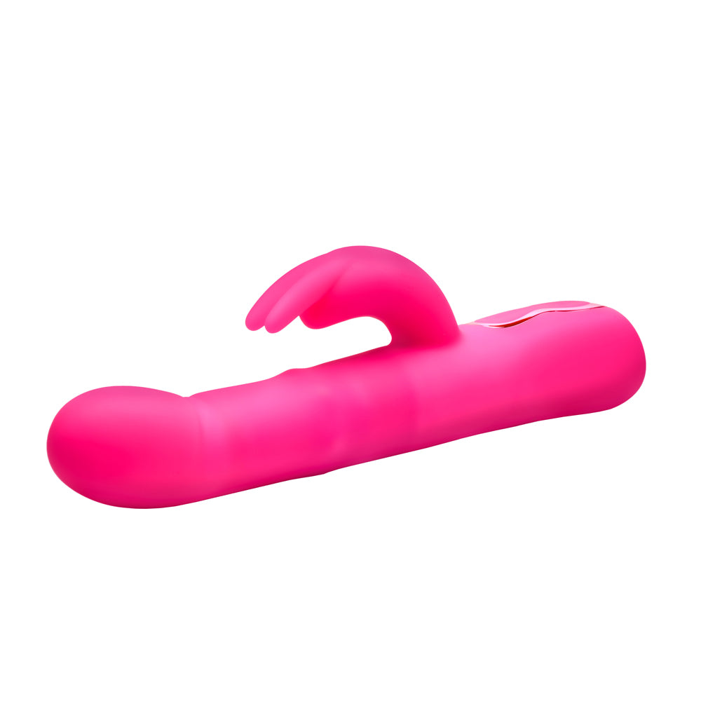 Bang! Come-Hither Beaded Silicone Rabbit Vibrator | 848518057020 | Available at EroticWarehouse.com