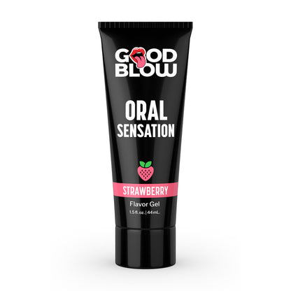 Good Blow Oral Sensation Gel Strawberry | 848518057266 | Available at EroticWarehouse.com