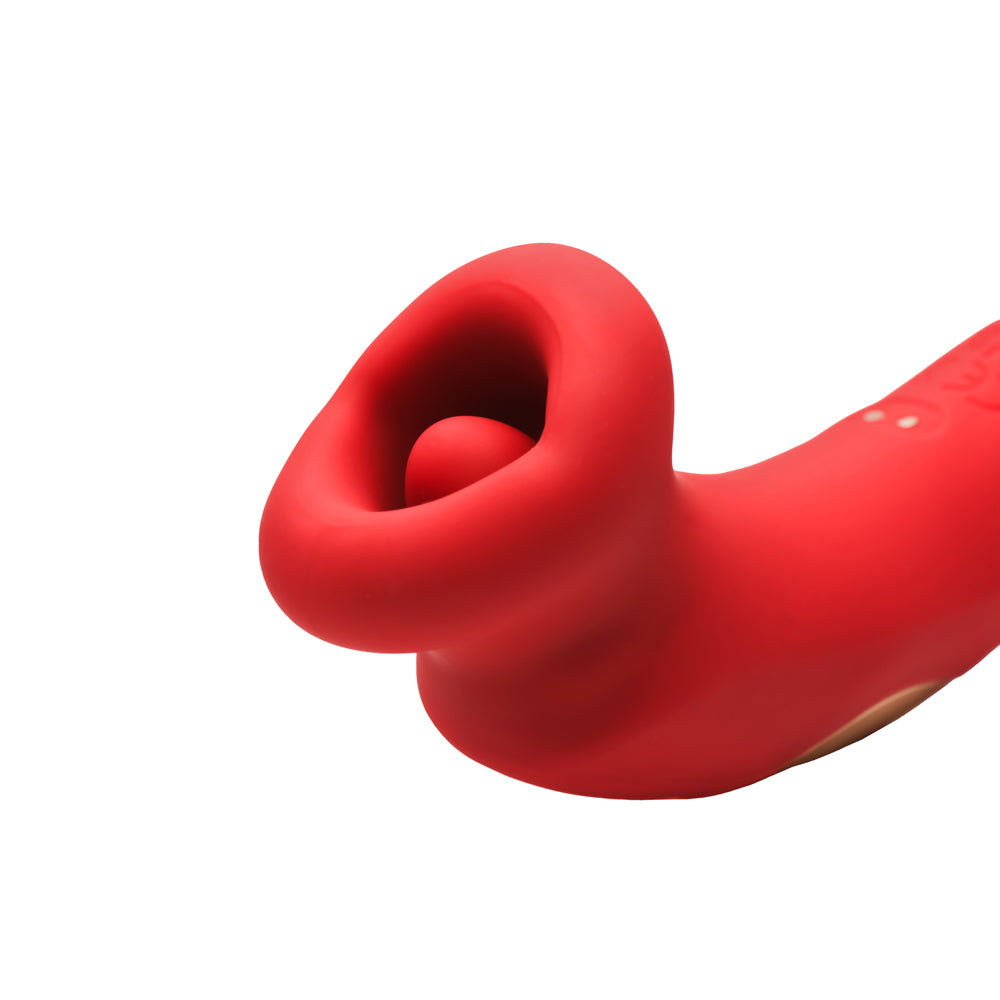 Lickgasm Plump Kiss Sucking & Vibrating Clitoral Stimulator | 848518058027 | Available at EroticWarehouse.com