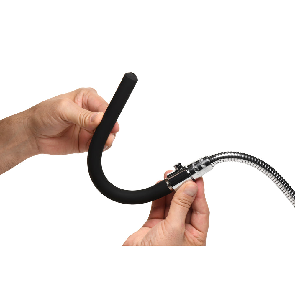 Cleanstream EZ-Flow Silicone Shower Enema Set | 848518058072 | Available at EroticWarehouse.com