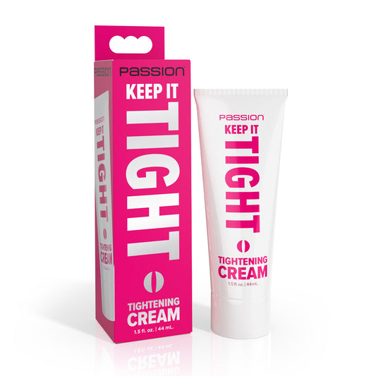 Passion Lubricants Keep It Tight Tightening Cream 1.5 oz. | 848518058218 | Available at EroticWarehouse.com