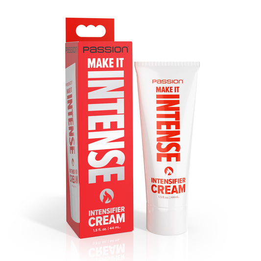 Passion Lubricants Make It Intense Intensifier Cream 1.5 oz. | 848518058249 | Available at EroticWarehouse.com