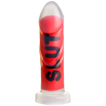 Master Series Slut Silicone Dildo | 848518058416 | Available at EroticWarehouse.com