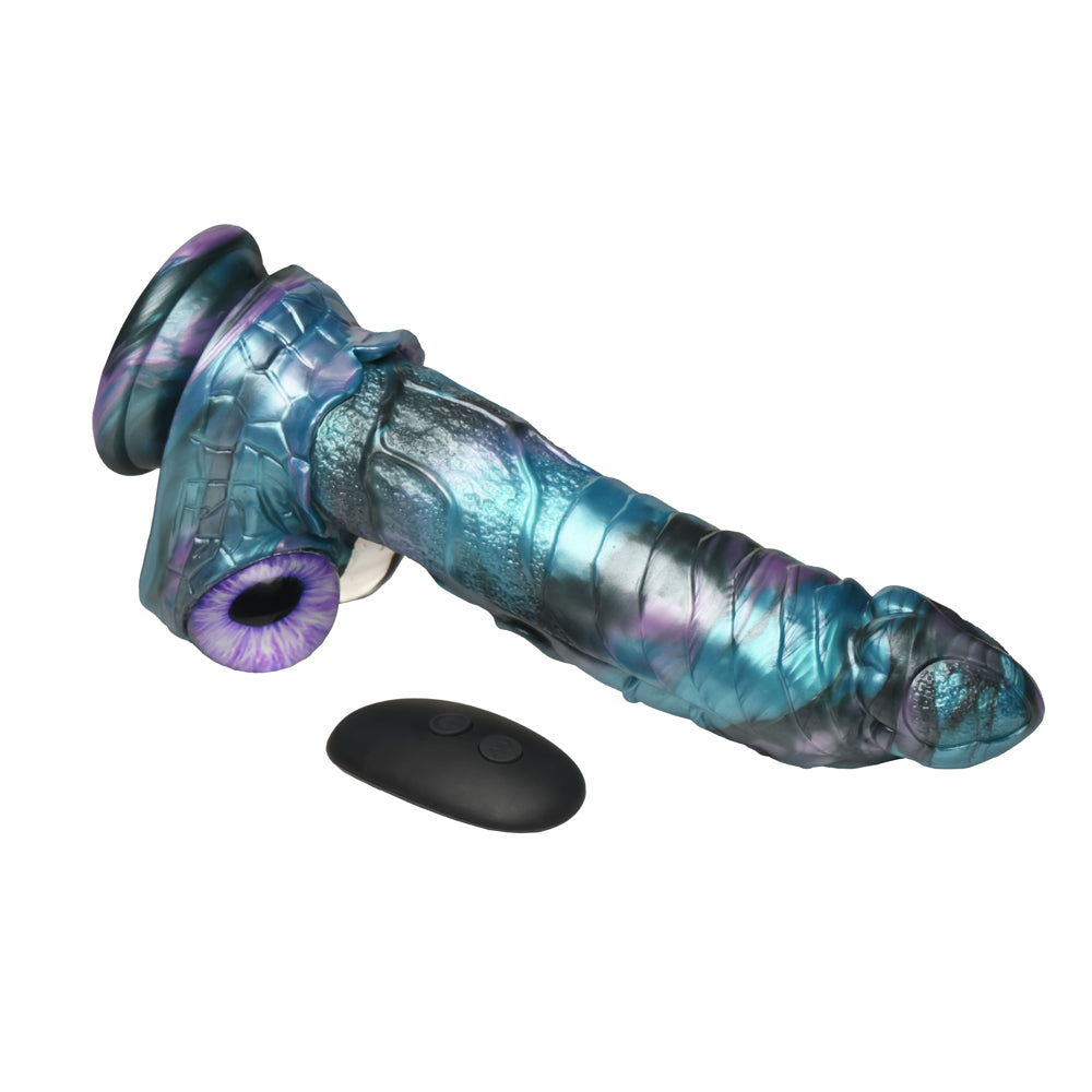 Creature Cocks Astro-Thrust Thrusting & Vibrating Silicone Dildo | 848518058799 | Available at EroticWarehouse.com