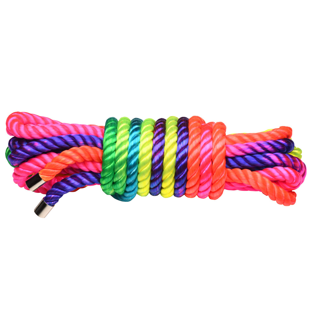 Master Series Rainbow Rope 16Ft | 848518059444 | Available at EroticWarehouse.com