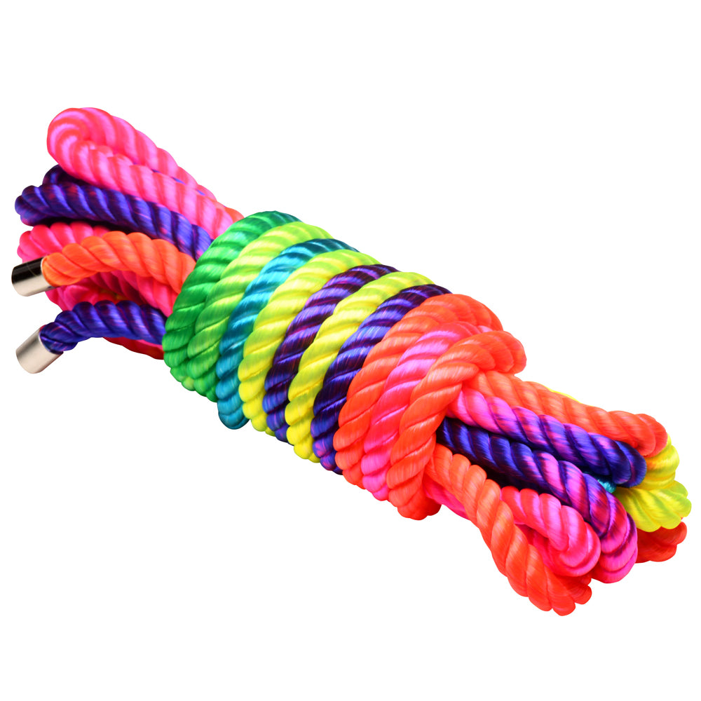 Master Series Rainbow Rope 16Ft | 848518059444 | Available at EroticWarehouse.com