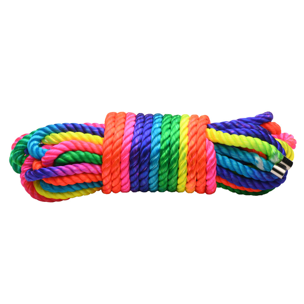 Master Series Rainbow Rope 32Ft | 848518059451 | Available at EroticWarehouse.com