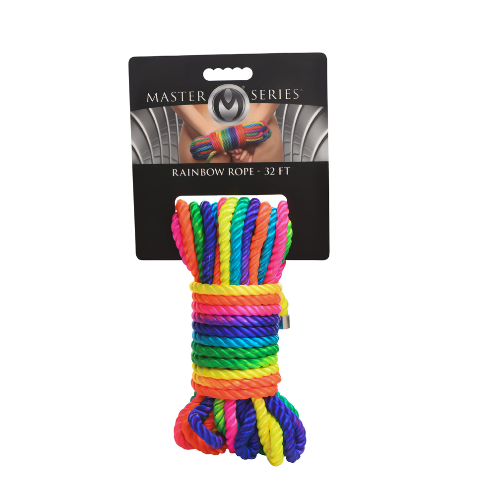 Master Series Rainbow Rope 32Ft | 848518059451 | Available at EroticWarehouse.com