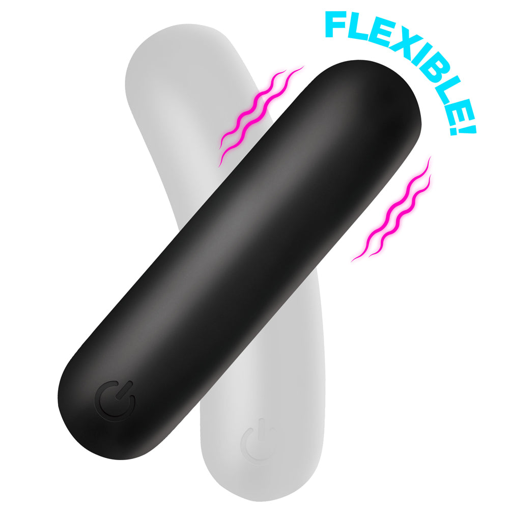 Bang! Flexible Silicone Bullet Black | 848518059482 | Available at EroticWarehouse.com