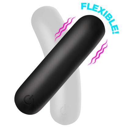 Bang! Flexible Silicone Bullet Black | 848518059482 | Available at EroticWarehouse.com