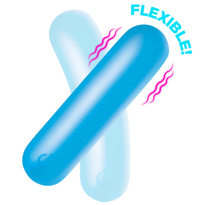 Bang! Flexible Silicone Bullet Blue | 848518059499 | Available at EroticWarehouse.com