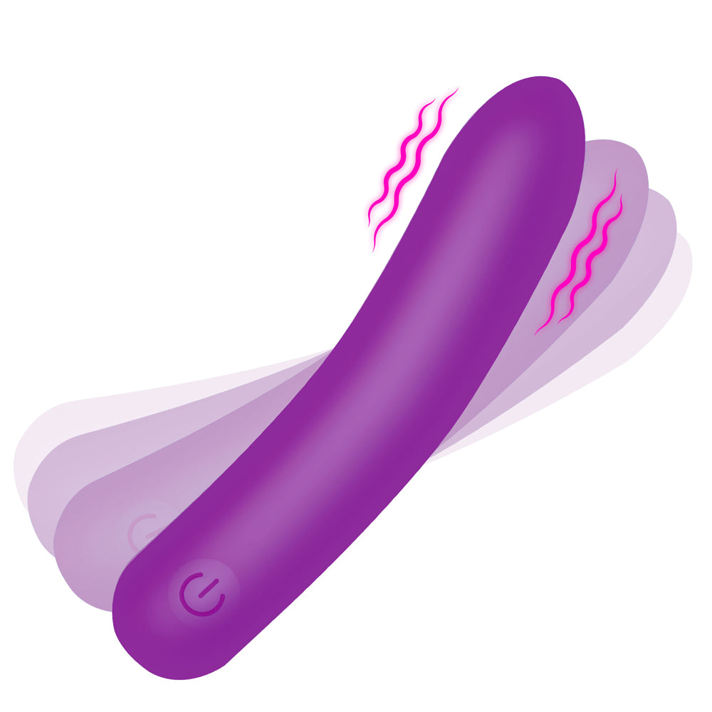 Bang! Tapered Flexible Silicone Bullet Purple | 848518059512 | Available at EroticWarehouse.com