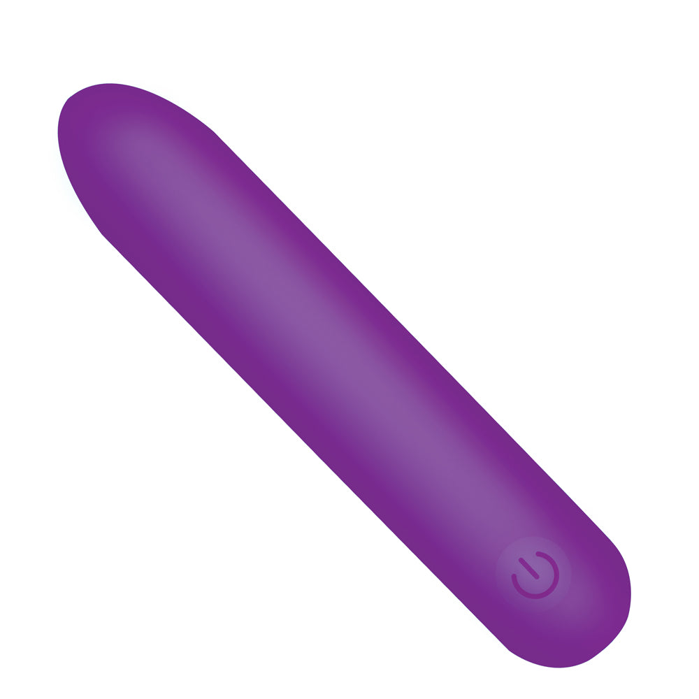 Bang! Tapered Flexible Silicone Bullet Purple | 848518059512 | Available at EroticWarehouse.com
