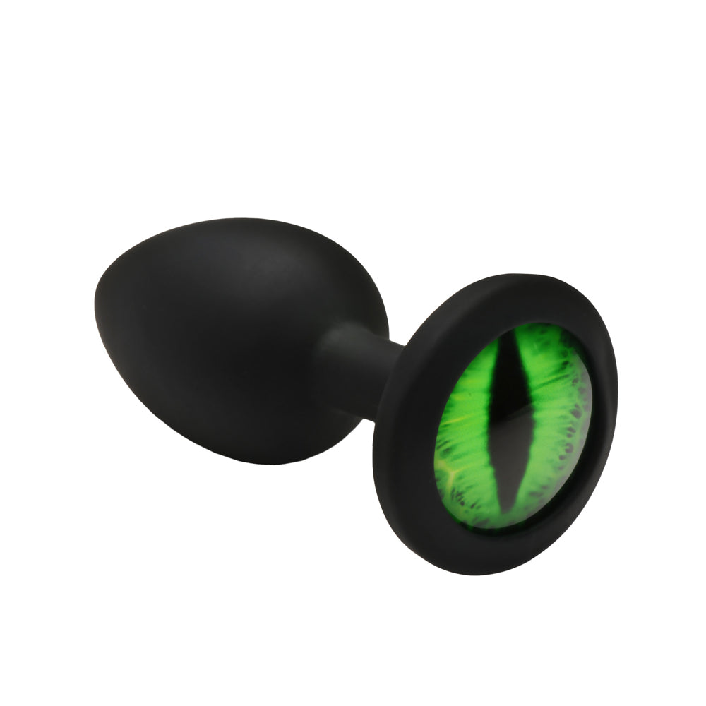 Creature Cocks Creature Green Eye Silicone Butt Plug Small | 848518059871 | Available at EroticWarehouse.com