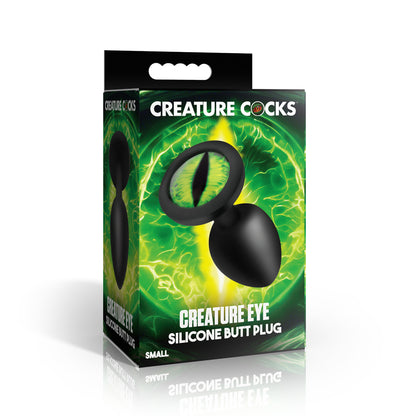 Creature Cocks Creature Green Eye Silicone Butt Plug Small | 848518059871 | Available at EroticWarehouse.com