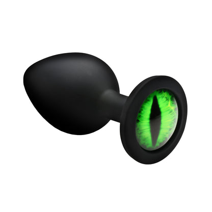 Creature Cocks Creature Green Eye Silicone Butt Plug Medium | 848518059888 | Available at EroticWarehouse.com