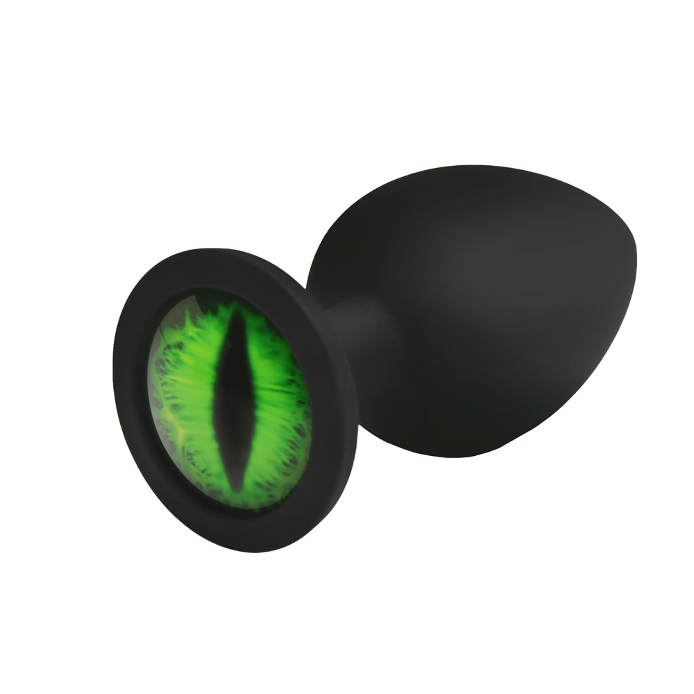 Creature Cocks Creature Green Eye Silicone Butt Plug Large | 848518059895 | Available at EroticWarehouse.com