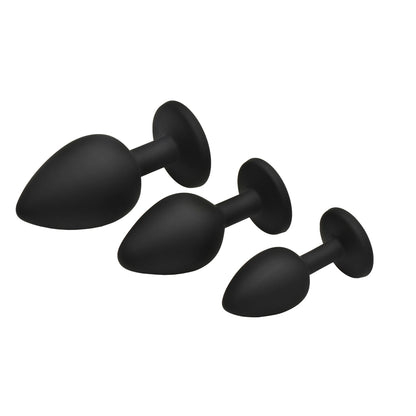 Creature Cocks Creature Green Eye Silicone Butt Plug Set | 848518059901 | Available at EroticWarehouse.com