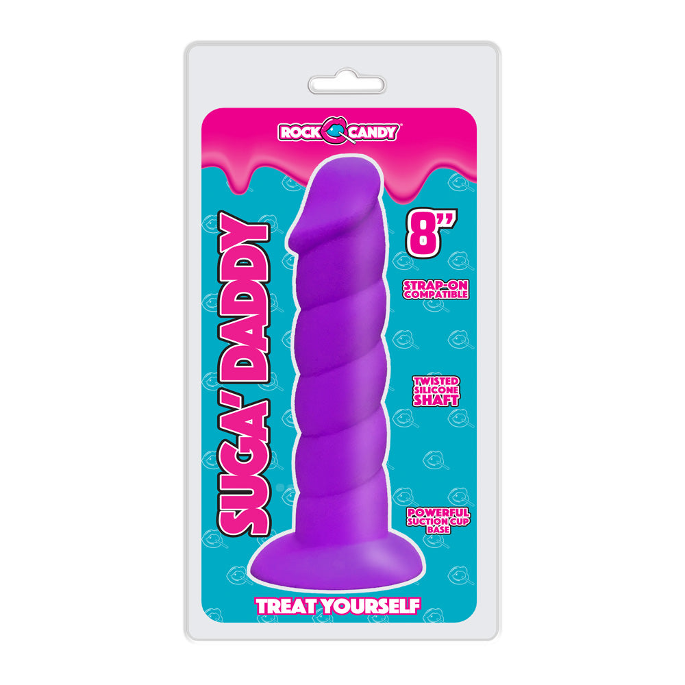 Suga Daddy 8" Purple | 850006647491 | Available at EroticWarehouse.com