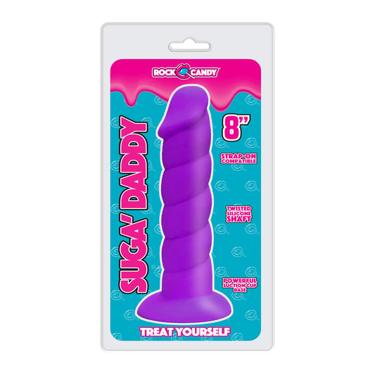 Suga Daddy 8" Purple | 850006647491 | Available at EroticWarehouse.com