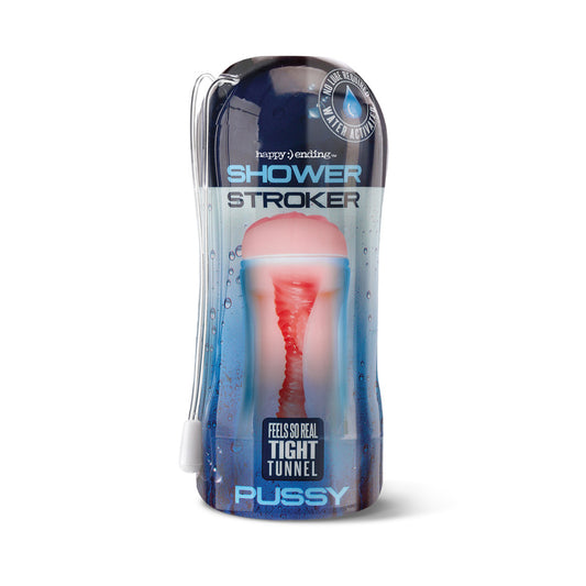 Happy :) Ending Shower Stroker Self Lubricating Pussy | 850010096001 | Available at EroticWarehouse.com