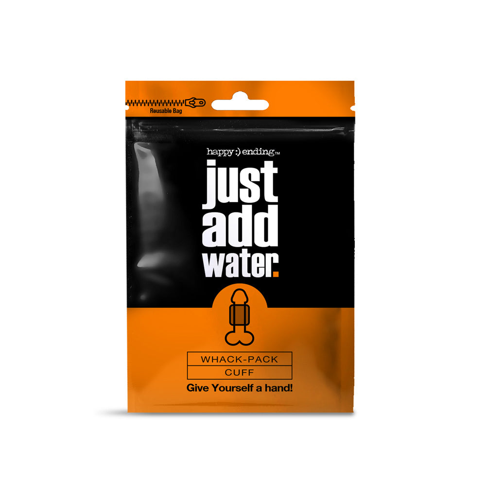 Happy :) Ending Just Add Water Whack Pack Cuff | 850010096087 | Available at EroticWarehouse.com