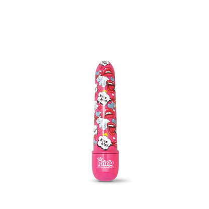 Prints Charming Pop Tease 5" Mini Vibe Kiss Me Pink | 850010096155 | Available at EroticWarehouse.com