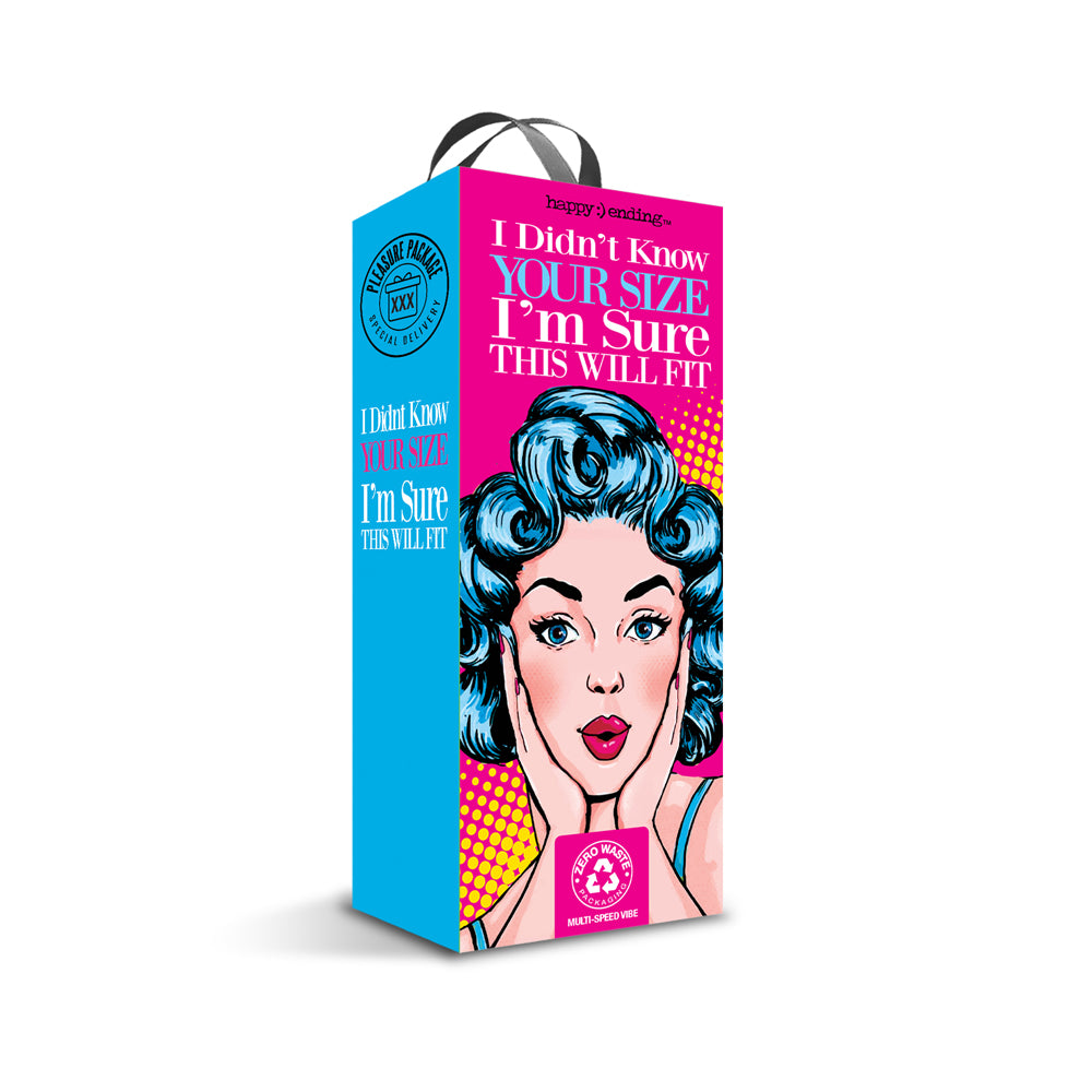 Happy :) Ending Pleasure Package I Didn'T Know Your Size | 850010096490 | Available at EroticWarehouse.com