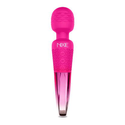 Nixie Rechargeable Wand Massager Pink Ombre | 850010096919 | Available at EroticWarehouse.com
