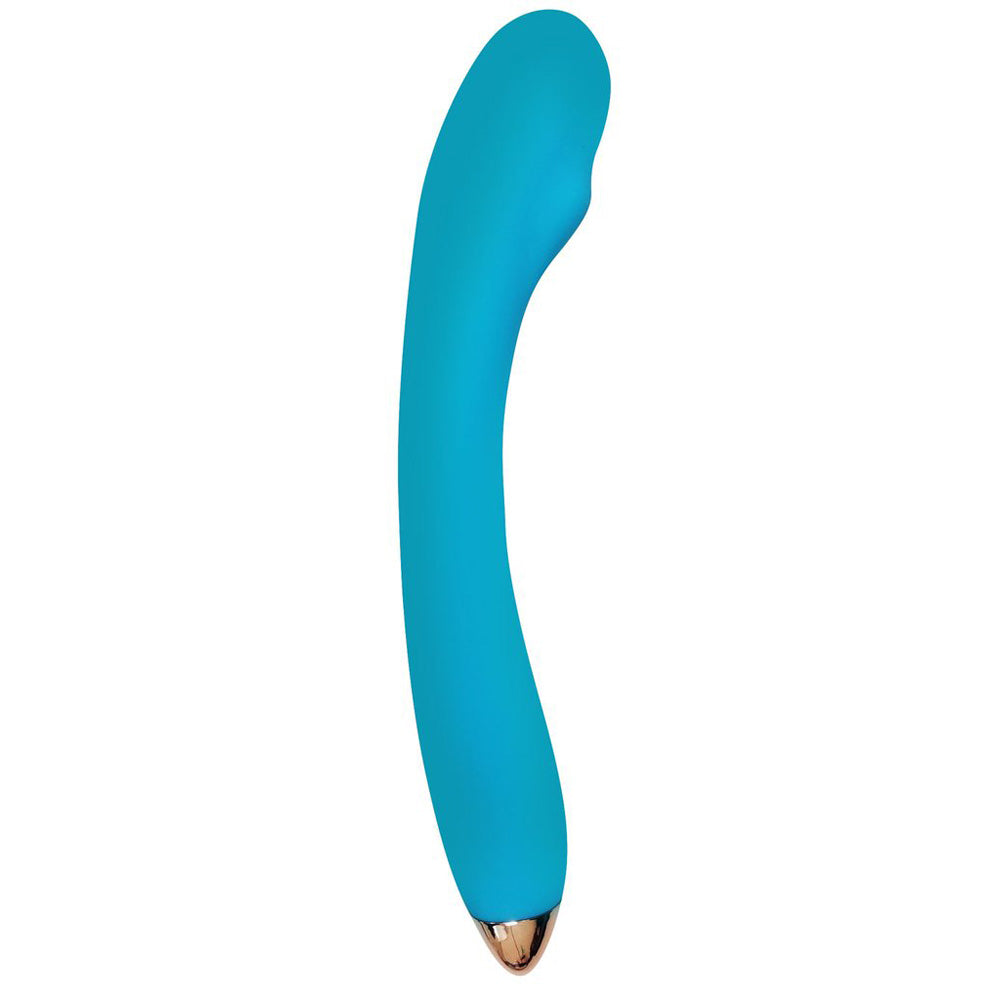 Cloud 9 Health & Wellness Rechargeable G-Spot Slim 8" Single Motor Aqua Blue | 850013016228 | Available at EroticWarehouse.com