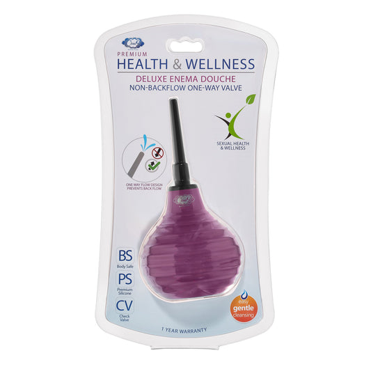 Cloud 9 Health & Wellness Premium Silicone Enema Douche | 850013016259 | Available at EroticWarehouse.com