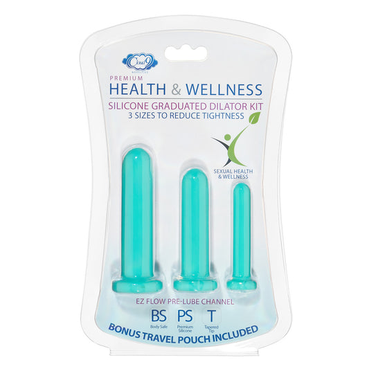 Cloud 9 Health & Wellness Silicone Dilator Kit | 850013016297 | Available at EroticWarehouse.com