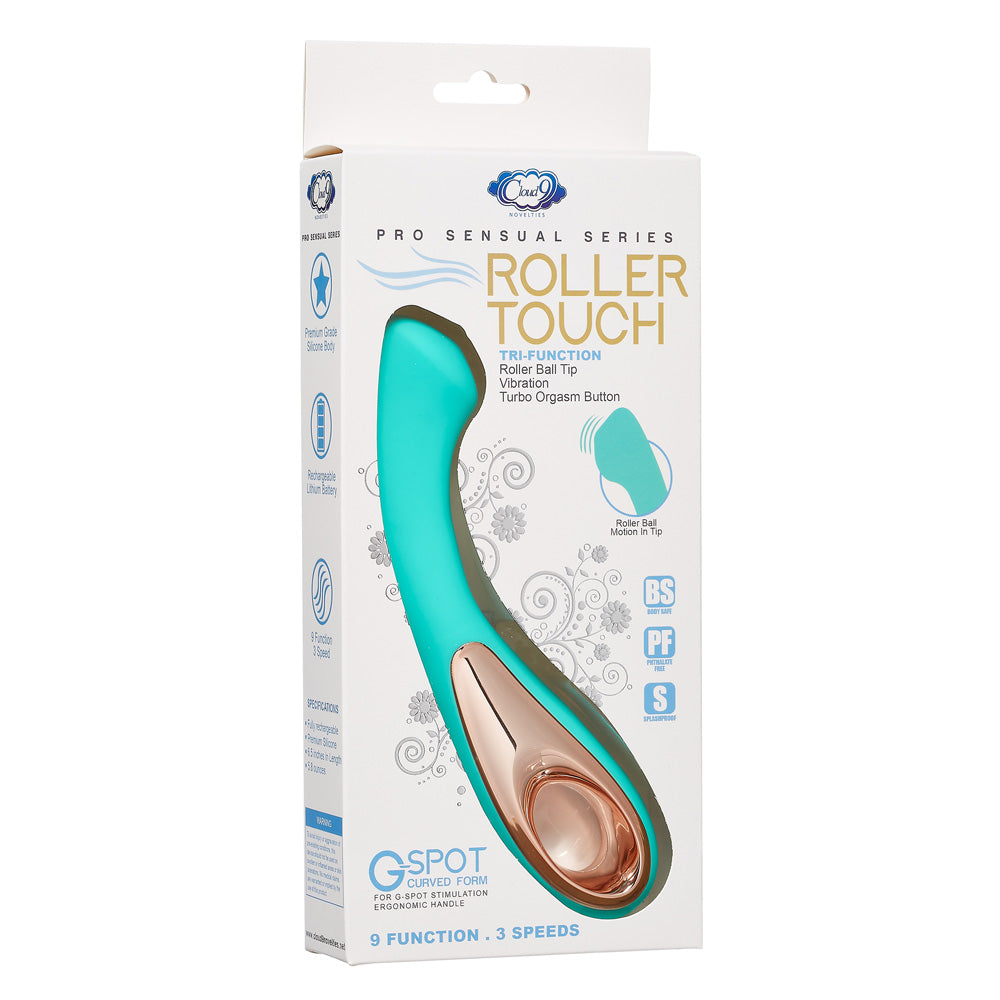 Cloud 9 Pro Sensual Roller Ball G Teal | 850013016471 | Available at EroticWarehouse.com