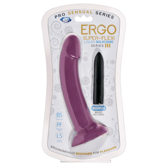 Cloud 9 Pro Sensual Ergo Super Flexi Iii Plum | 850013016556 | Available at EroticWarehouse.com