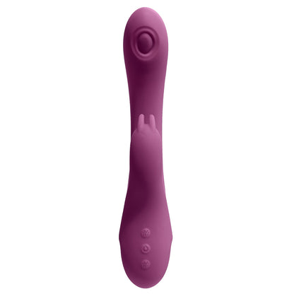 Pro Sensual Series Magnetic Pulsation And Air Pulsation G Spot Rabbit Plum | 850013016587 | Available at EroticWarehouse.com