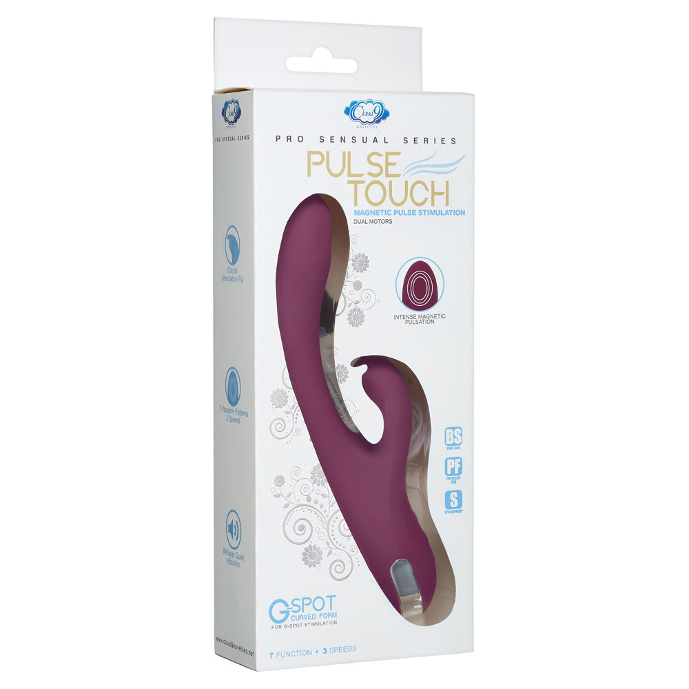 Pro Sensual Series Magnetic Pulsation And Air Pulsation G Spot Rabbit Plum | 850013016587 | Available at EroticWarehouse.com