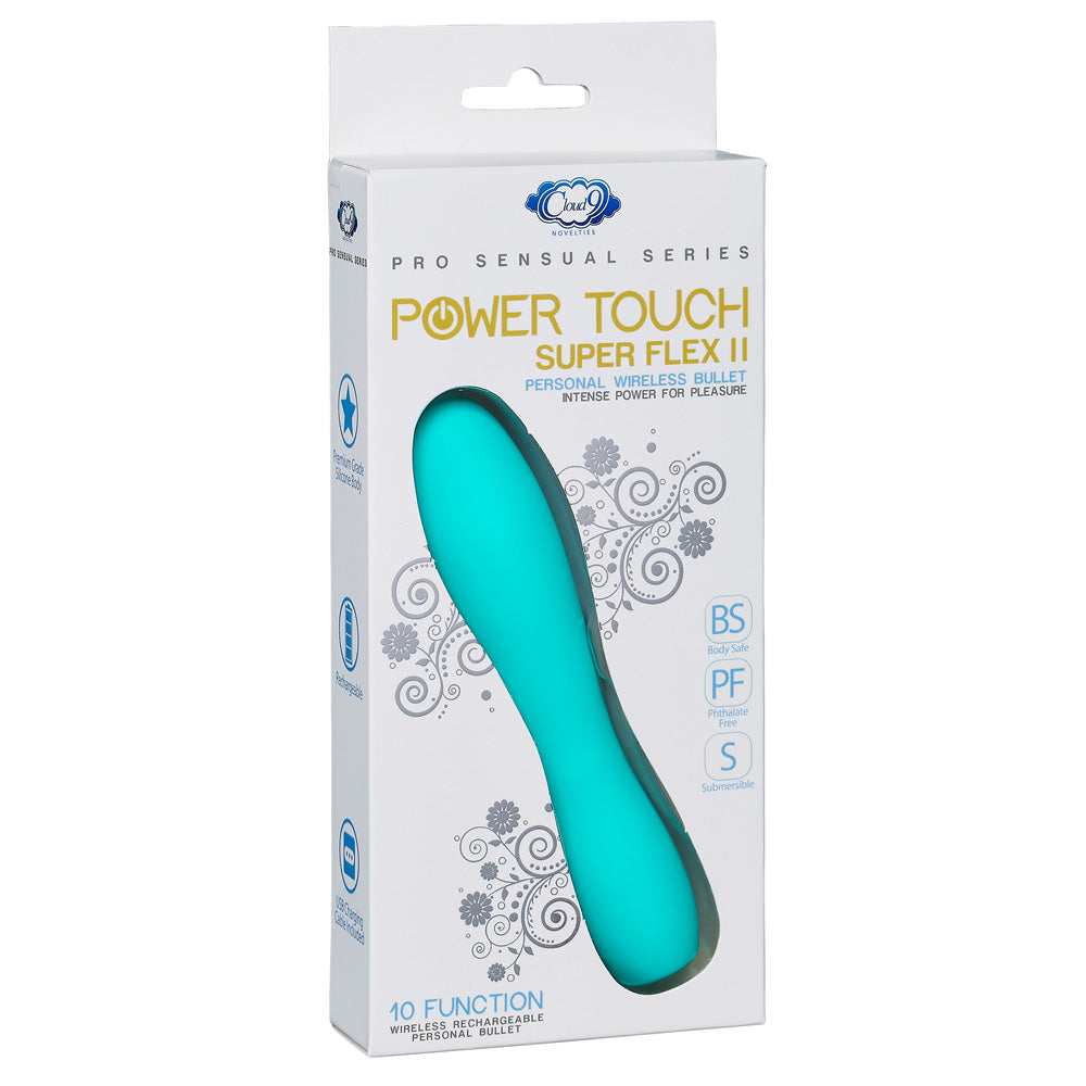 Pro Sensual Power Touch Series Super Flex II Teal | 850013016808 | Available at EroticWarehouse.com