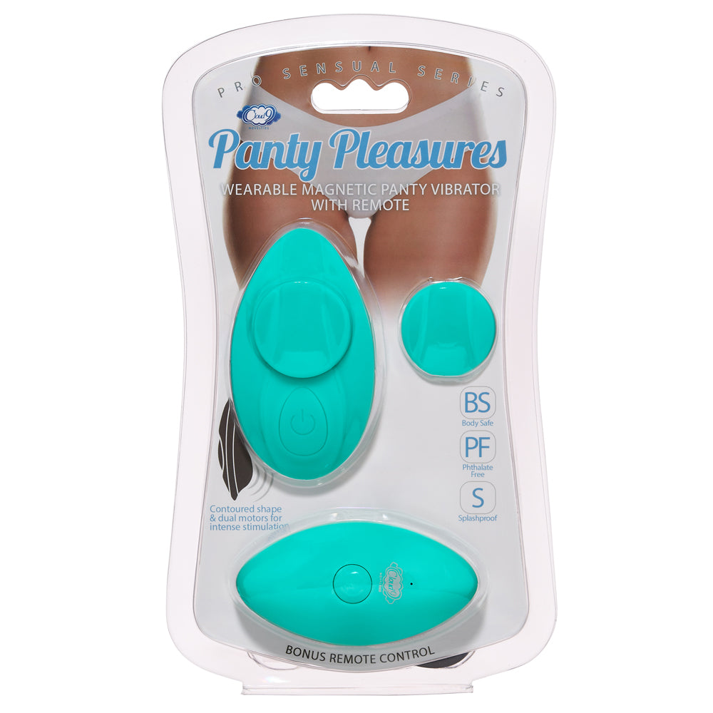 Panty Pleasures Magnetic Panty Teal | 850013016884 | Available at EroticWarehouse.com