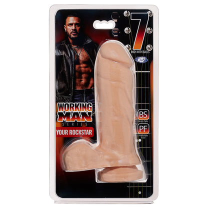 Working Man 7" Thick W/Balls Your Rockstar | 850013016952 | Available at EroticWarehouse.com