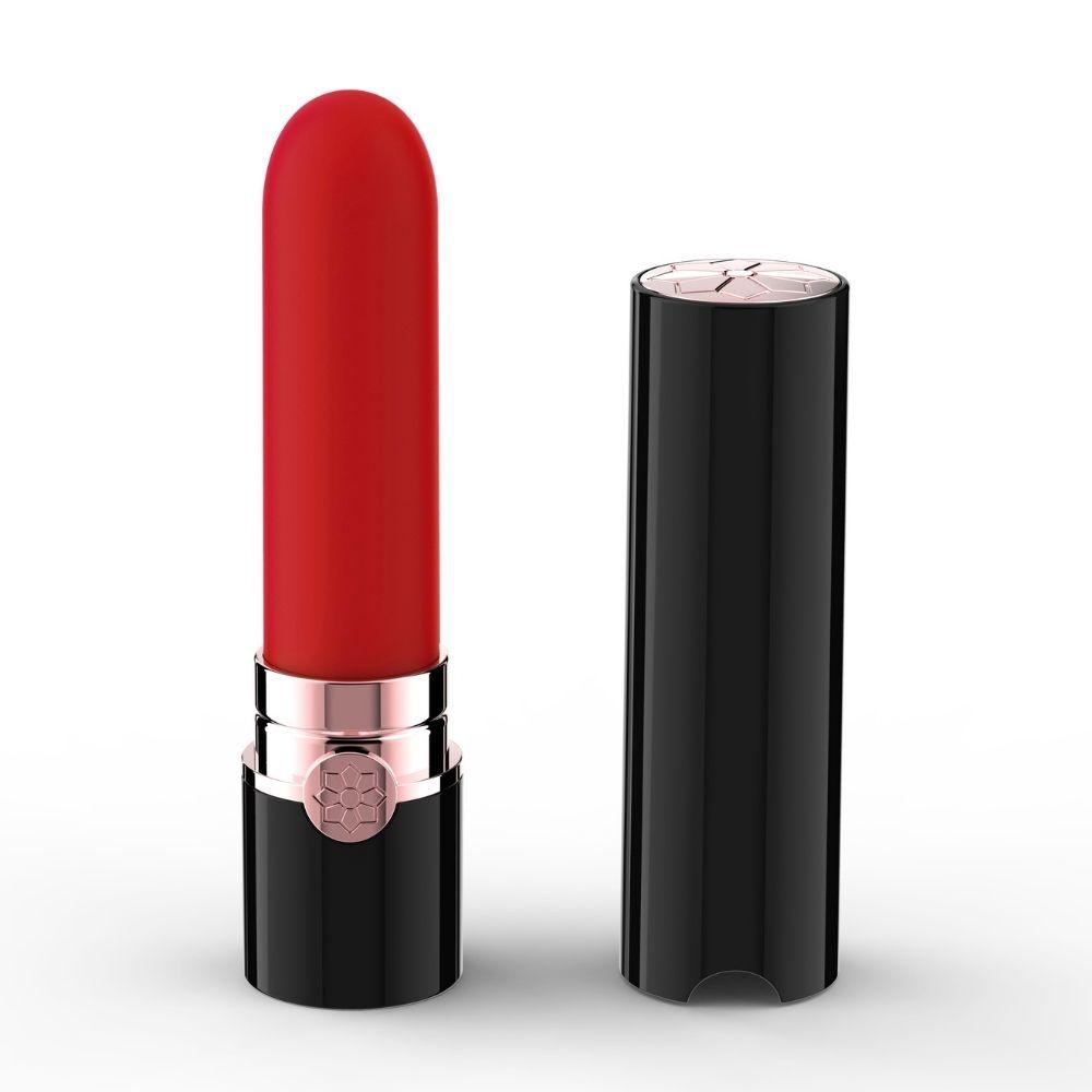 Sublime Scarlett Kiss Silicone Lipstick Vibrator Red | 850017269132 | Available at EroticWarehouse.com
