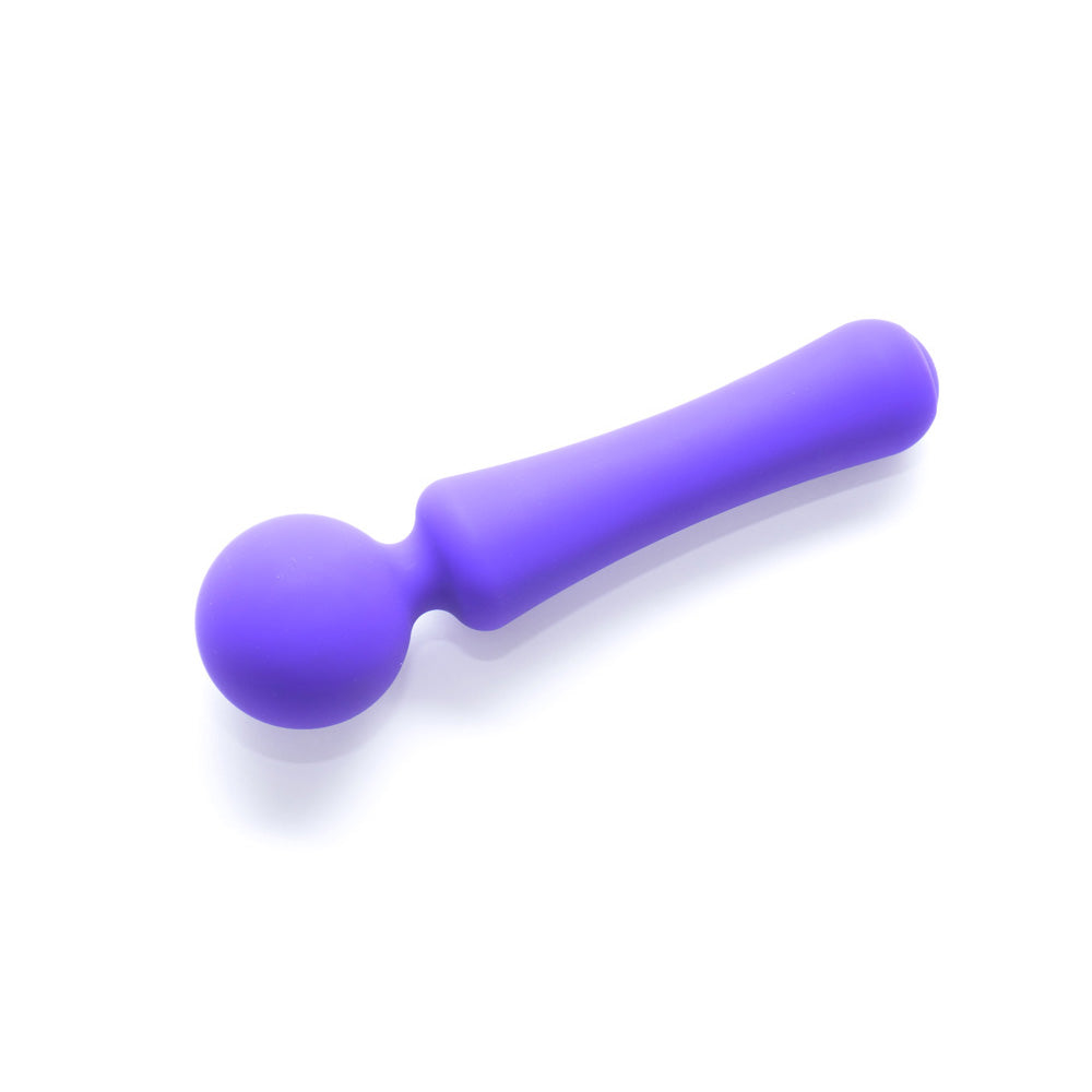 Curious Spot On Rechargeable Wand Purple | 850017269538 | Available at EroticWarehouse.com