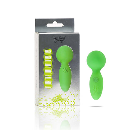 Lit Go Glow Mini Wand Green | 850017269910 | Available at EroticWarehouse.com