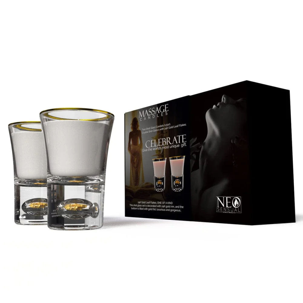 Celebrate Duo Massage Candles 1 oz. | 850038145736 | Available at EroticWarehouse.com