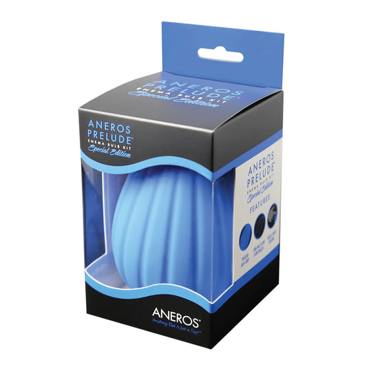 Blue Prelude Enema Bulb Kit | 850040572056 | Available at EroticWarehouse.com
