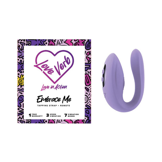 Love Verb Embrace Me Couple's Massager | 850047824134 | Available at EroticWarehouse.com