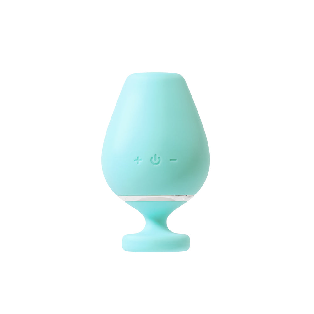 Vino Rechargeable Vibrating Sonic Vibe Turquoise | 850052871086 | Available at EroticWarehouse.com