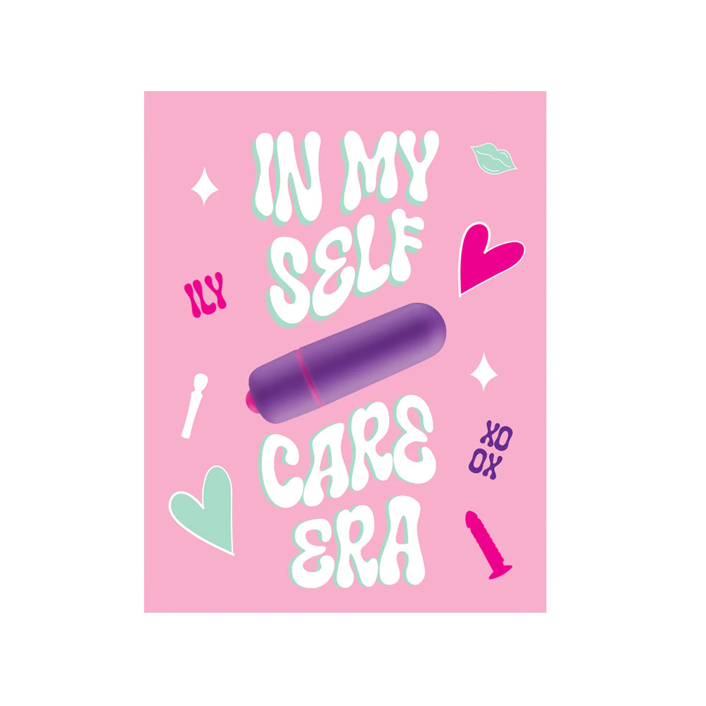 Self Care Era NaughtyVibes Greeting Card | 850054576910 | Available at EroticWarehouse.com