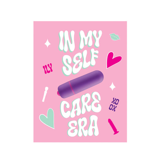 Self Care Era NaughtyVibes Greeting Card | 850054576910 | Available at EroticWarehouse.com